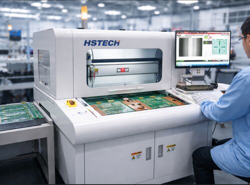 آخرین اخبار شرکت در مورد دستگاه مسیریاب PCB با دقت بالا: بهبود بهره‌وری جداسازی PCB در خطوط تولید مدرن SMT
