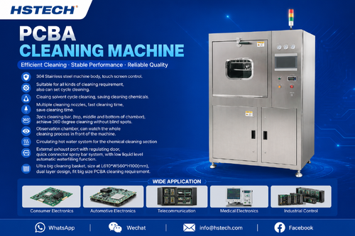 آخرین وبلاگ های شرکت در مورد ماشین تمیز کردن PCBA آفلاین یکپارچه HS-810 راه اندازی شد: راه حلی با راندمان بالا و صرفه جویی در هزینه برای تولید SMT