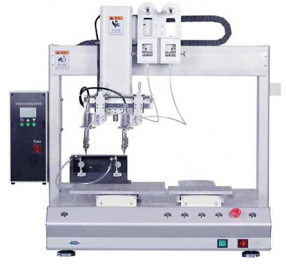 Benchtop Type Processing Data Iron Tin Automatic Spot Drag Soldering Machine​ HS-S5331R 0