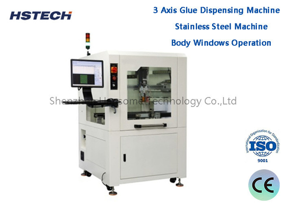 قیمت خوب دستگاه پخش چسب بصری با دقت بالا با کنترل صفحه LCD با سرعت بالا آنلاین