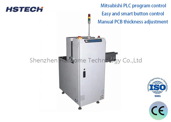 قیمت خوب AC220V Mitsubishi PLC SMEMA سیگنال نور PCB Bare Board Loader با تنظیم دستی ضخامت PCB آنلاین
