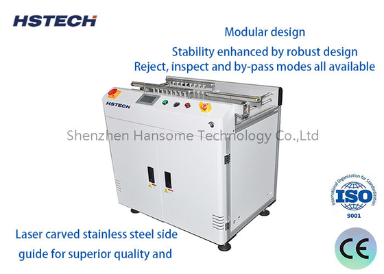 قیمت خوب 50 * 50 ~ 450 * 350mm PCB رد کنویر w / Mitsubishi PLC سنسور بیمار آنلاین