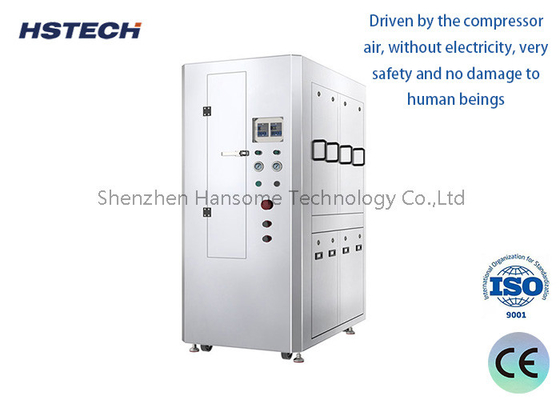 قیمت خوب پاک کننده استنسل SMT پنوماتیک HS-600 با عملکرد تمیز کردن و خشک کردن آنلاین