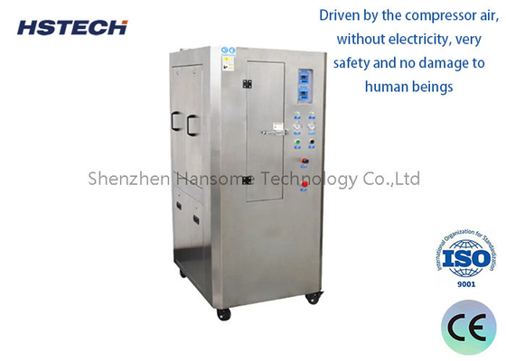 قیمت خوب ماشین تمیز کردن ستینسل 60L SMT با سیستم فیلتر 3 سطح و فشار 0-7KG آنلاین