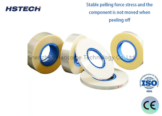 قیمت خوب شمارنده قطعات SMD: نوار پوشش مواد PET شفاف مهر و موم گرم، 300M / رول، عرض 9.3mm آنلاین