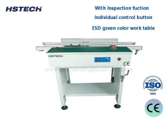 قیمت خوب LED Button Manual Hand Crank Width Adjustment ESD کمربند حمل و نقل PCB آنلاین