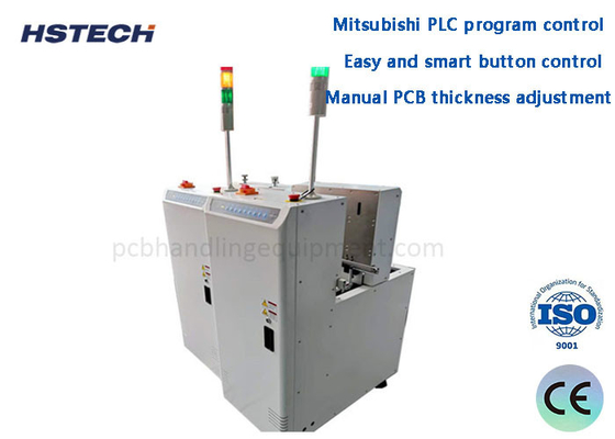 قیمت خوب تنظیم ضخامت پی سی بی دستی SMEMA Mitsubishi PLC PCB Board Loader آنلاین