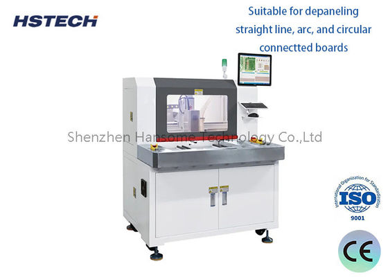 قیمت خوب ماشین روتر دو صفحه PCB با دقت تکرار ± 0.01mm و پلت فرم کاری 300 * 350mm آنلاین