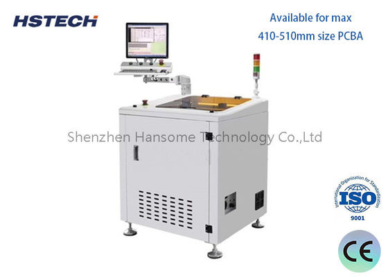 قیمت خوب 60000RPM دستگاه روتر PCB بدن فولاد ضد زنگ با 50x50 ~ 410x460mm اندازه کاری برای PCBA Depaneling آنلاین