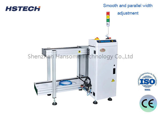 قیمت خوب بارگذاری کننده PCB کنترل صفحه لمسی رنگی واقعی با سیگنال SMEMA و زمان بارگذاری 6 ثانیه برای تولید SMT آنلاین