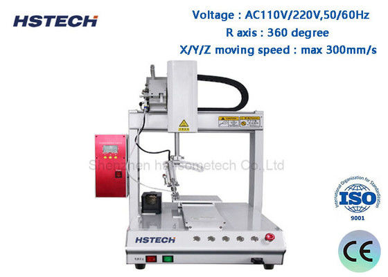 قیمت خوب AC 220V / 110V ربات خودکار جوش دادن معلق تدریس 220V محور چرخش 50/60Hz HS-S331R آنلاین