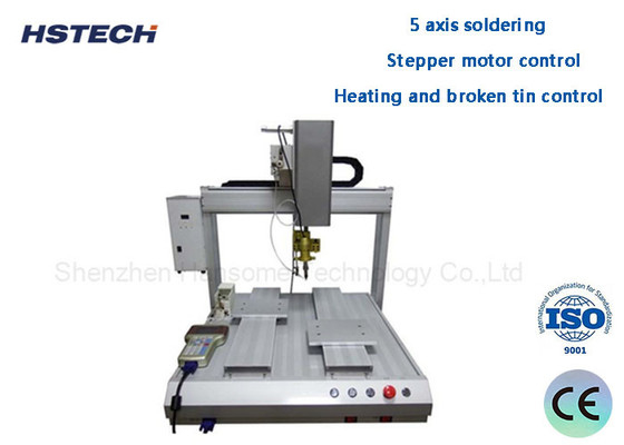 قیمت خوب روبات سولدر SMT دسکتاپ برای مونتاژ PCB با محور چرخش HS-S331R آنلاین