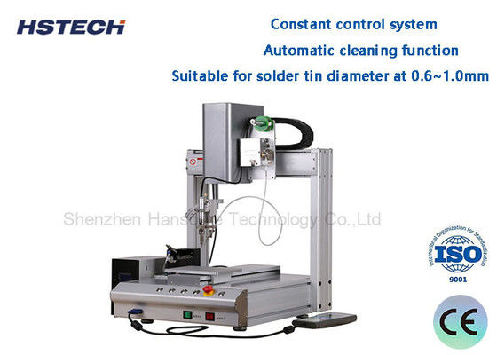 قیمت خوب دستگاه سولدر کردن ربات PCB یک تخت 0.8mm Solder Tip برنامه نویسی دستی HS-S331R آنلاین
