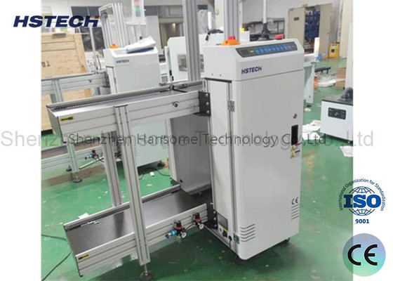 قیمت خوب 250mm / 330mm PCB Loader تجهیزات با کنترل PLC Mitsubishi HS-LD390 آنلاین