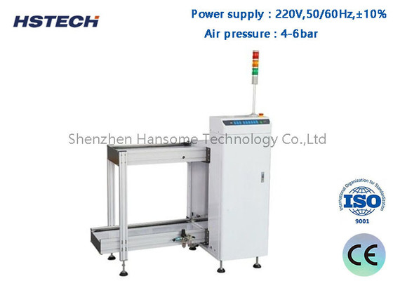 قیمت خوب کمربند حمل و نقل تنظیم عرض پی سی بی 3 رنگ صفحه نمایش SMT Loader مجله HS-LD330 آنلاین