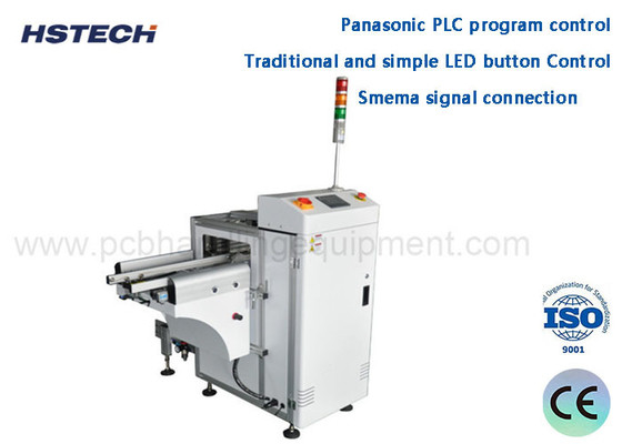 قیمت خوب SMEMA Signal Max 530*460mm 90 درجه دستگاه تخلیه PCB فشرده HS-LD330 آنلاین