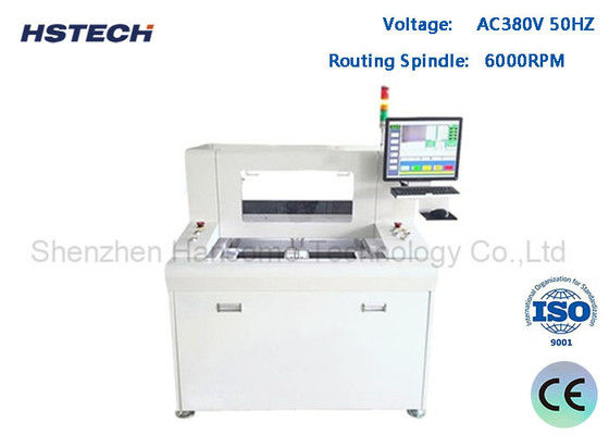 قیمت خوب ماشین روتر PCBA با 6000RPM Spindle Routing و Servo Motor برای PCB Depaneling آنلاین