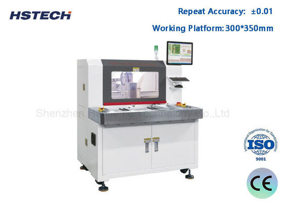 قیمت خوب ماشین جدا کننده PCB 2000W 4 Aixs Offline Dual Platform کنترل سیستم پنجره RM-F550 آنلاین