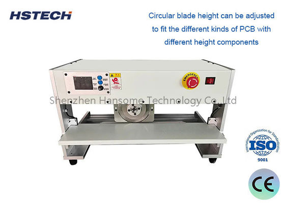 قیمت خوب 300mm/s سرعت جداسازی V-قطع PCB ماشین برش با 5-360mm طول برش آنلاین