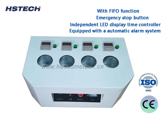 قیمت خوب ماشین جدید ذوب کردن خمیر جوش با کنترل زمان صفحه نمایش LED و عملکرد FIFO آنلاین