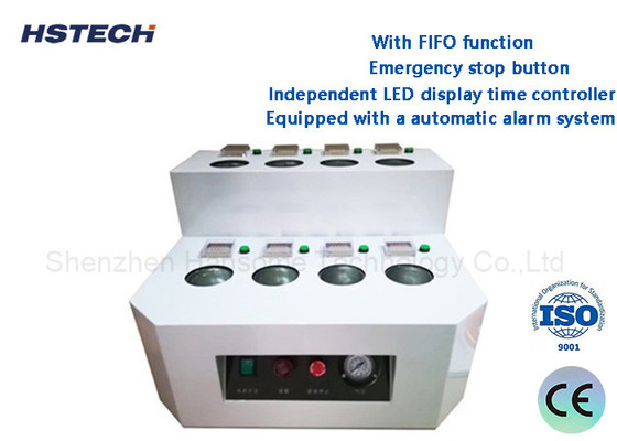 قیمت خوب کنترل کننده زمان LED مستقل با عملکرد FIFO ماشین گرم کردن آویز 8 تانک آنلاین