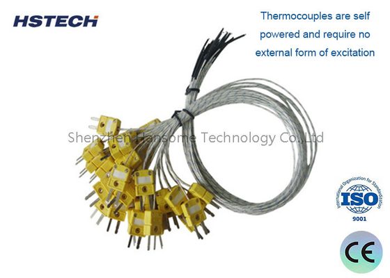 قیمت خوب ترموکوپل با کانکتور، 0-1000°C استفاده از دمای، سرامیک / پلاستیک آنلاین