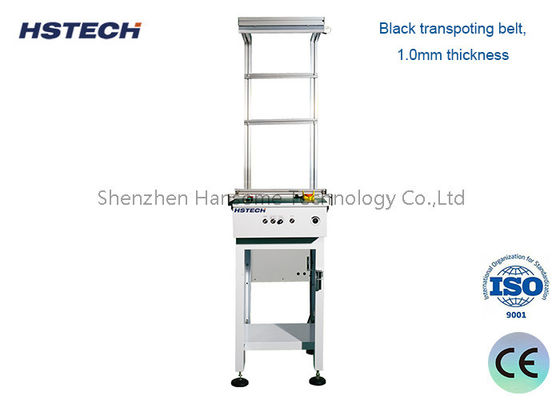 قیمت خوب دستگاه دستکاری دستکاری از فولاد ضد زنگ کمربند ESD PCB با کنترل دکمه LED و سیگنال SMEMA آنلاین