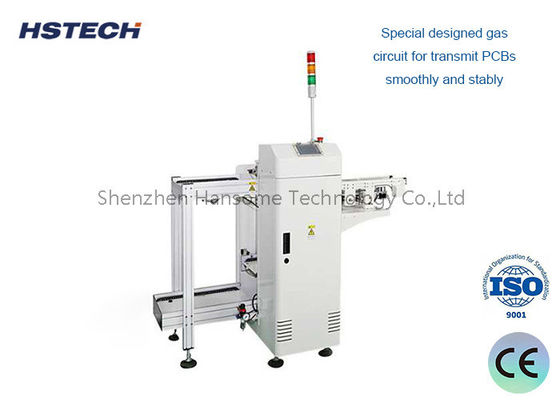 قیمت خوب L-R یا R-L PCB Unloader ماشین آلات خودکار PCB با کمربند حمل کننده آنلاین