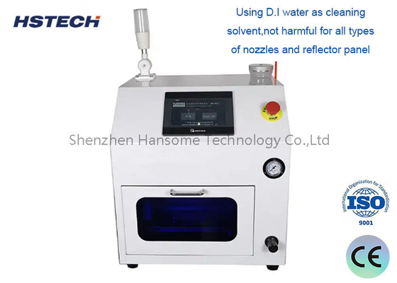 قیمت خوب تجهیزات تمیز کننده SMT با عملکرد بالا HS-800 با صفحه لمسی PLC و قدرت پالس آنلاین