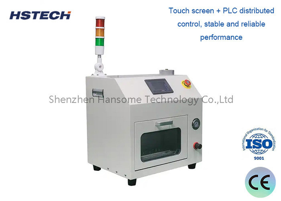 قیمت خوب تجهیزات تمیز کننده کوچک SMT HS-800 با صفحه لمس PLC و تکنولوژی قدرت پالس آنلاین