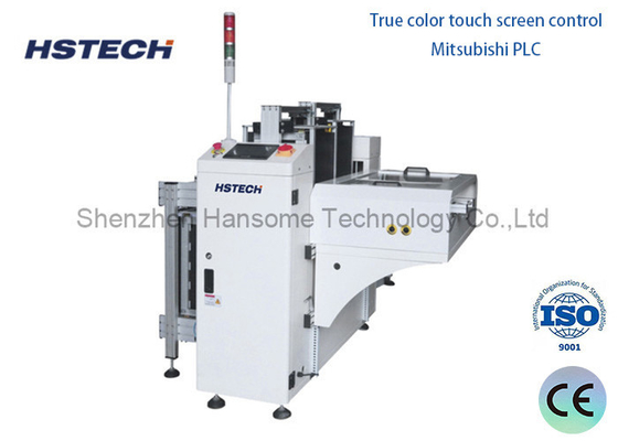 قیمت خوب صفحه نمایش چراغ برج دو ریل PCB Unloader NG OK Unloader تجهیزات PCB با سیگنال SMEMA آنلاین