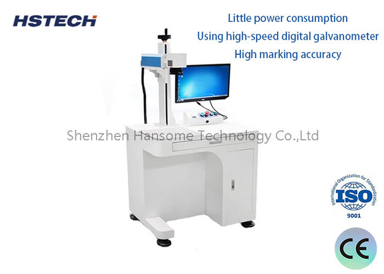 قیمت خوب دستگاه علامت گذاری لیزر UV با سرعت بالا و دقت بالا برای تجهیزات PCB آنلاین