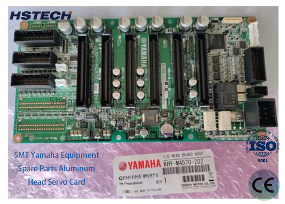 قیمت خوب قطعات اصلی ماشین SMT جدید / استفاده شده Yamaha YS12 YS24 کارت سر Servo آلومینیومی آنلاین