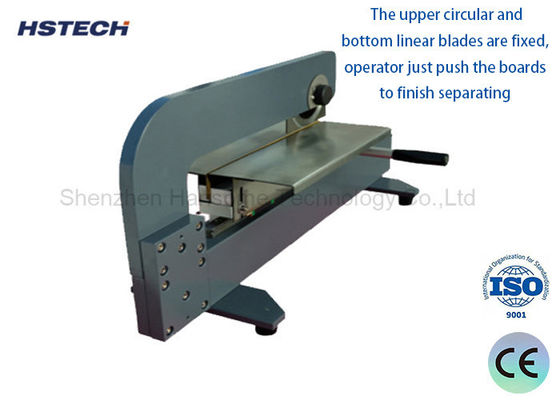 قیمت خوب تجهیزات متنوع PCB Depaneling برای تخته های 1-100mm با تیغه های خطی دایره ای آمپر آنلاین