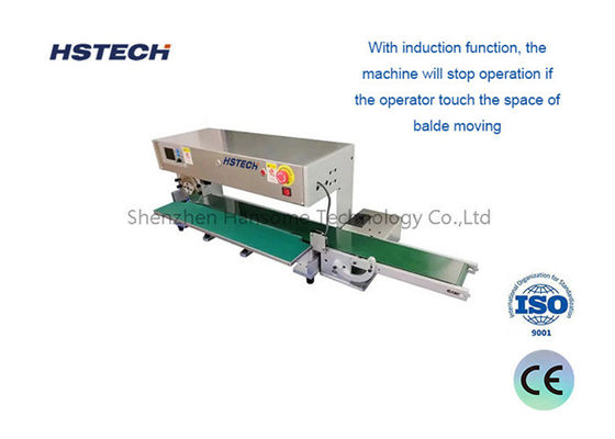 قیمت خوب HS-300 Blade Moving PCB Depaneling Equipment 400mm طول کنترل تک موتور آنلاین