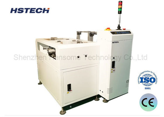 قیمت خوب AC220V منبع برق SMT PCB Unloader با کنترل صفحه لمسی و تنظیم عرض خودکار آنلاین