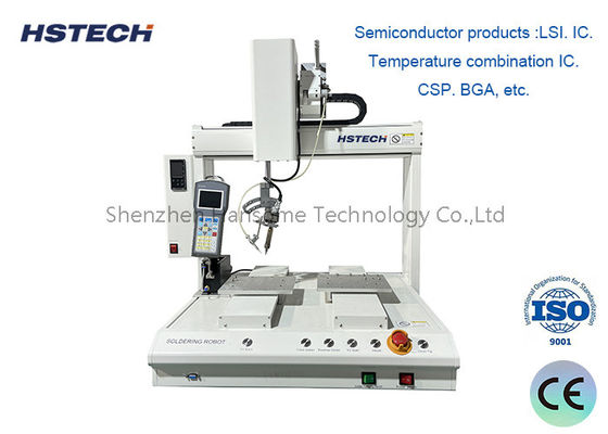 قیمت خوب ربات جوش خودکار قابل تنظیم برای مونتاژ PCB با برنامه نویسی دستی آنلاین