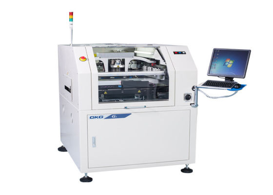 قیمت خوب GKG SMT استنسل پرینتر ماشین پنجره عملیات برج نور 0.01mm دقت آنلاین