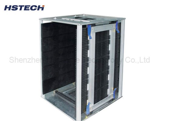 قیمت خوب وسعت تنظیم شده تجهیزات PCB دستکاری SMT ESD مجله ذخیره سازی راک مواد فلزی آنلاین