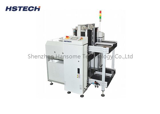 قیمت خوب NG OK Unloader PCB Handlind تجهیزات با سیستم کنترل PLC Mitsubishi و سیگنال SMEMA آنلاین