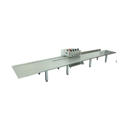 قیمت خوب 4 گروه جدا کننده LED Blade Step Hard Strip PCB Depaneling تجهیزات آنلاین