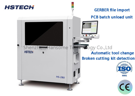قیمت خوب آلمان Sycotec Spindle Inline اتوماتیک PCB روتر ماشین آنلاین