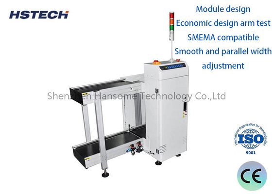 قیمت خوب طراحی قوی SMEMA سیگنال PCB ماشین رسیدگی به بارگذاری با بالا و پایین کلیمپ آنلاین