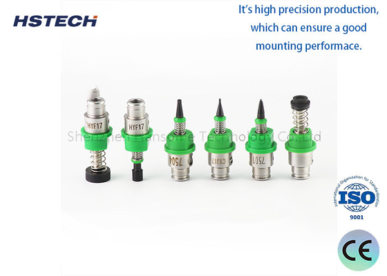 قیمت خوب SMT Nozzle 503 برای JUKI 2000،E36027290A0، Silver&Green،31x16mm،Tungsten Steel+Rubber+Ceramic آنلاین