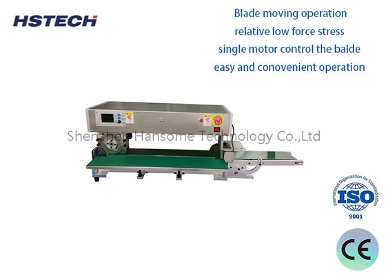 قیمت خوب دستگاه برش جدا کننده PCB 400 میلی متر قابل تنظیم با عملکرد تحرک آنلاین
