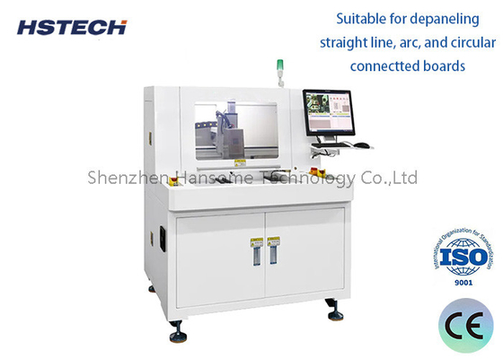 قیمت خوب پاک کردن صفحه با ماشین روتر PCB برای خط مستقیم قوس و دایره ای متصل به تخته آنلاین
