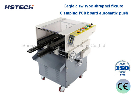 قیمت خوب نوع پنجه عقاب شراپنل تثبیتات چسباندن صفحه PCB خودکار فشار خودکار PCB ماشین برش سرب آنلاین