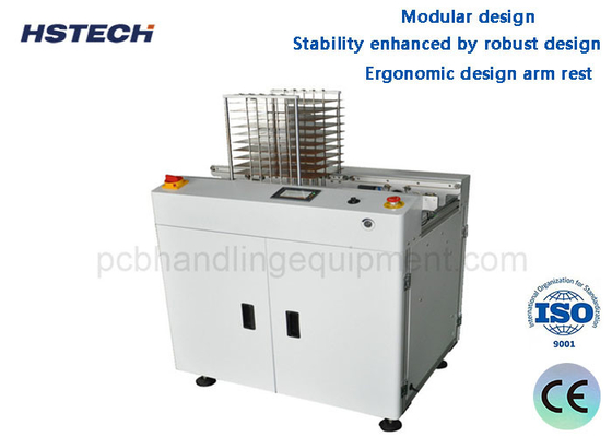 قیمت خوب ثبات افزایش یافته توسط طراحی قوی طراحی ماژولار SMEMA سازگار NG PCB رد ناقل آنلاین