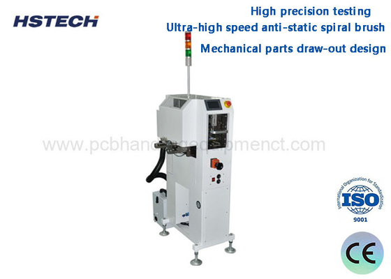 قیمت خوب 9m/Min 300A MITSUBISHI PLC پاک کننده سطح PCB با جمع آوری گرد و غبار آنلاین