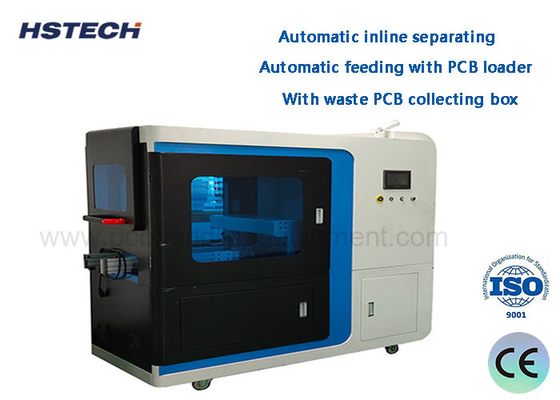 قیمت خوب جداسازی خودکار در خط تغذیه خودکار با بارگذاری PCB جداسازی PCB V-Cut آنلاین